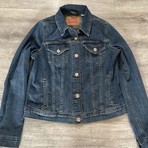 Levi’s Denim trucker jean Jacket Kids L